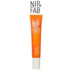 Nip+Fab Vitamin C Fix Eye Cream 10% 15ml | Brighten, Depuff & Smooth Under-Eyes